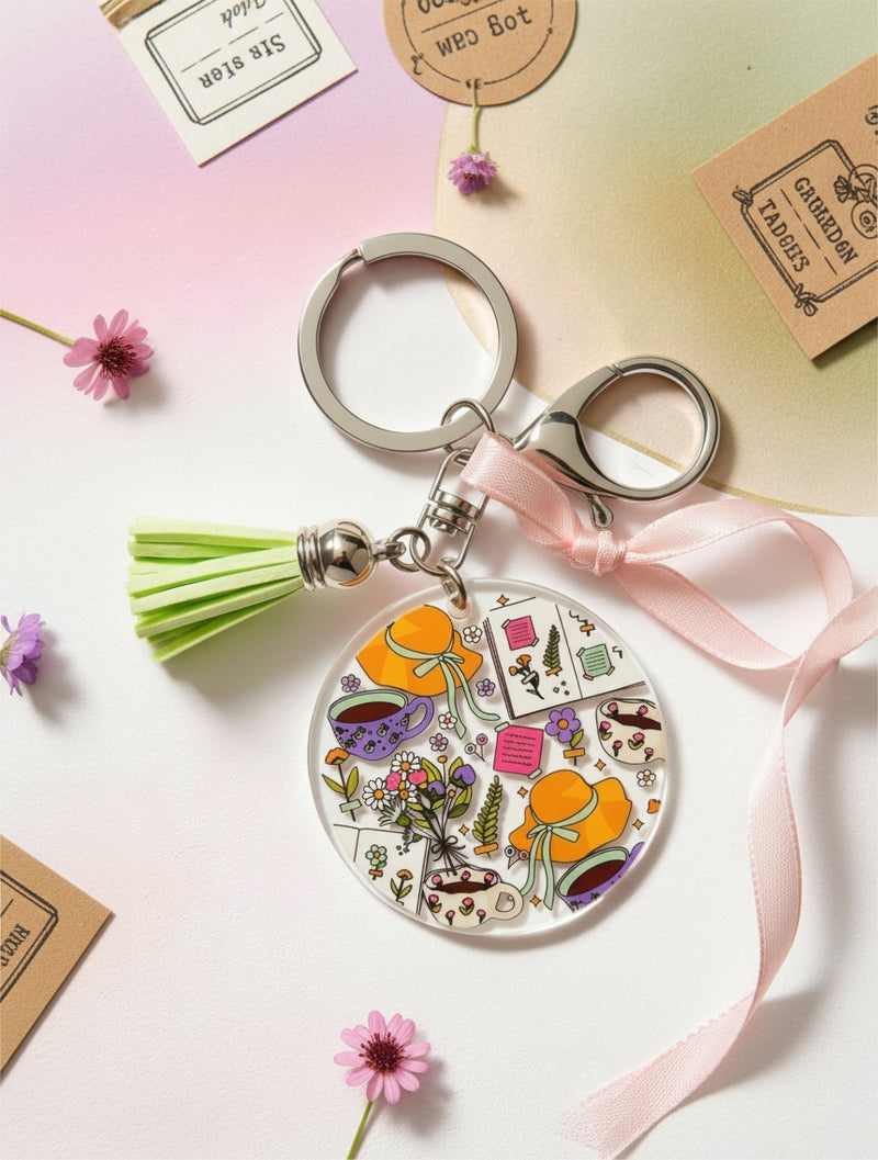 Garden Lover Keychain | Gardener Gift