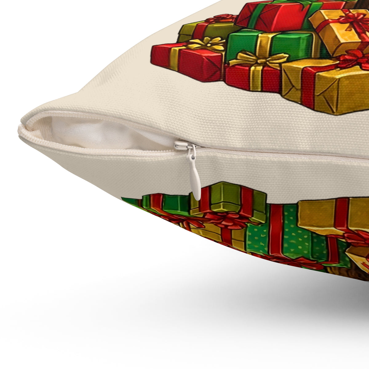 Chicken Christmas Tree Pillow | Holiday Farmhouse Throw Pillow