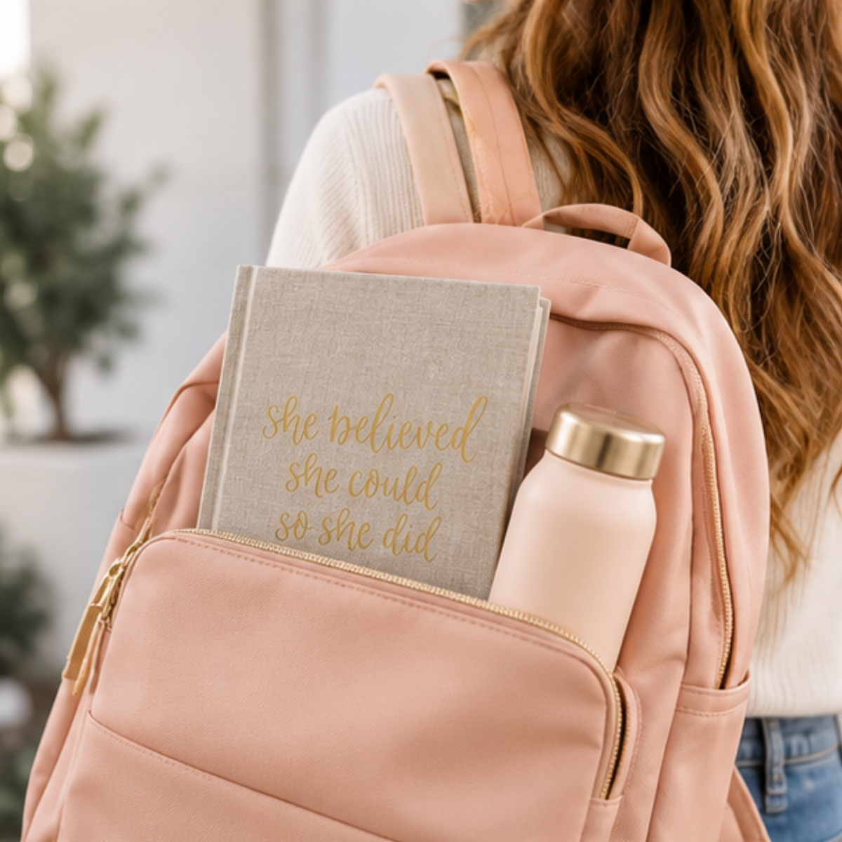 She Believed She Could So She Did – Tan Fabric Journal