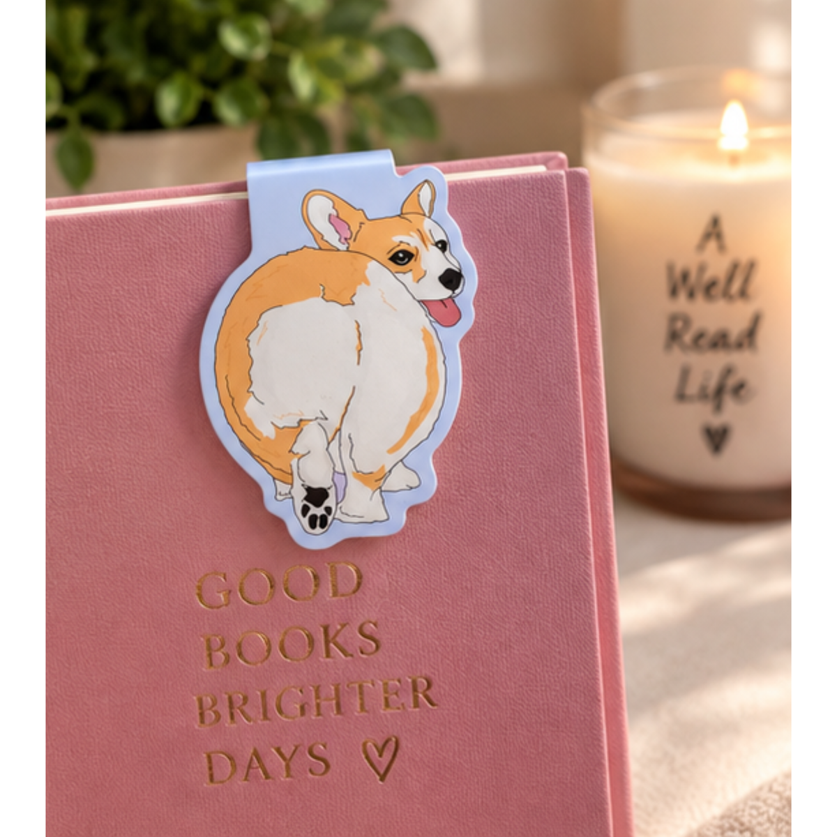 Corgi Butt Magnetic Bookmark