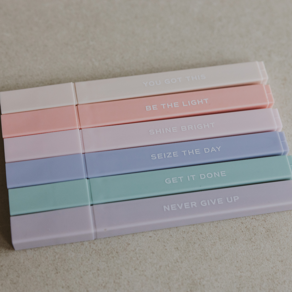 Neutral Highlighter Set – 6 Muted Colors