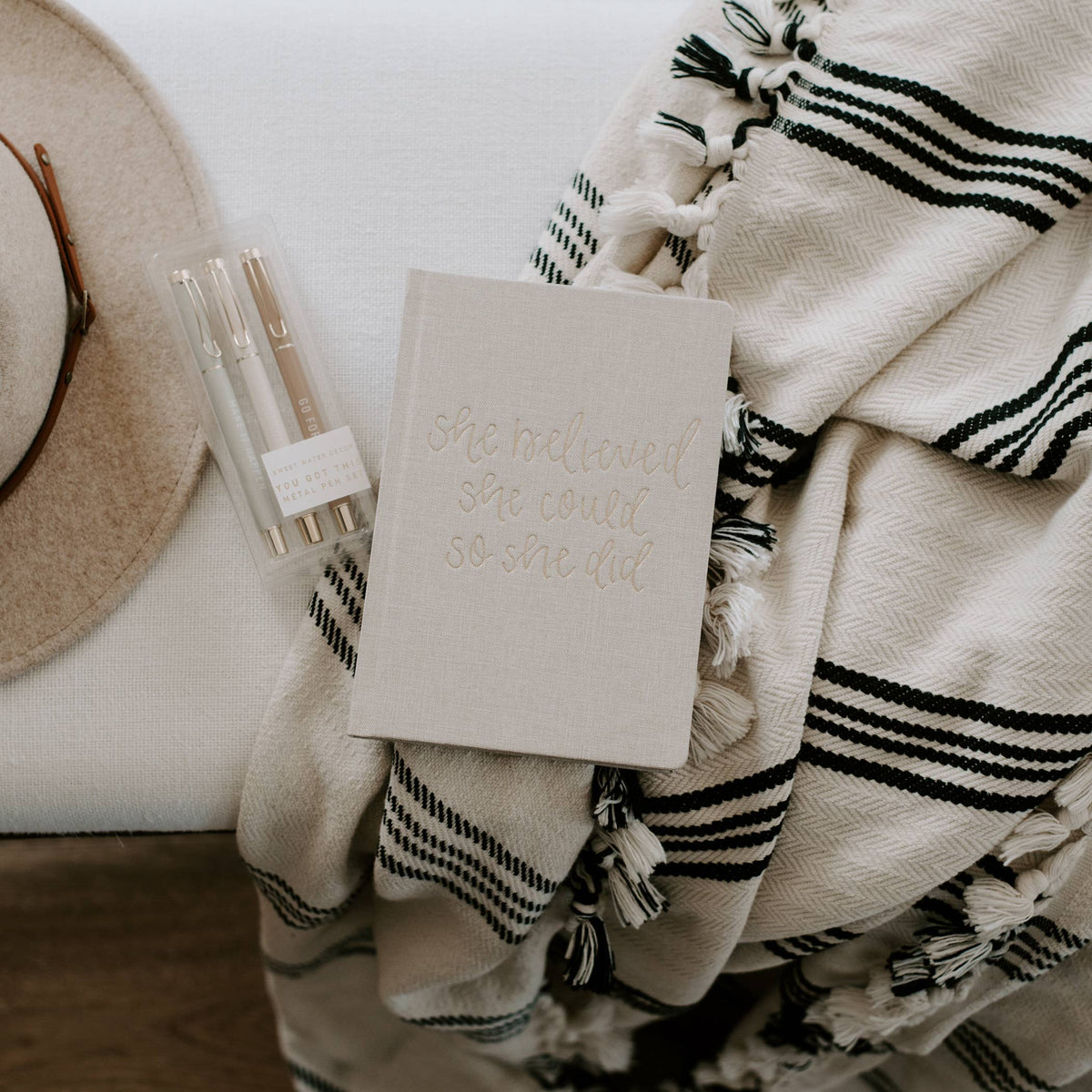 She Believed She Could So She Did – Tan Fabric Journal