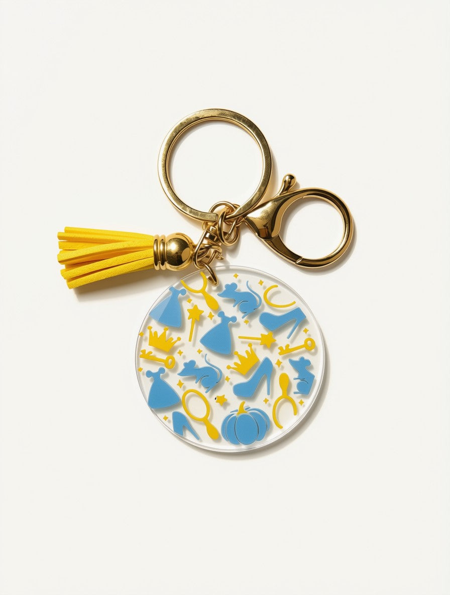 Fairytale Princess Keychain | Princess Gift