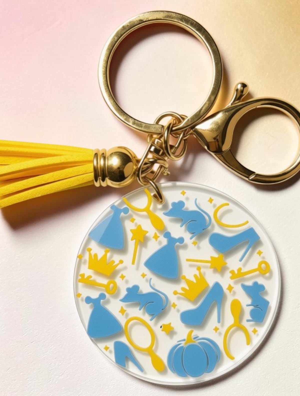 Fairytale Princess Keychain | Princess Gift