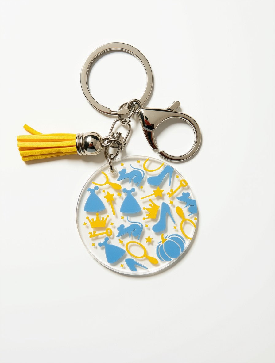 Fairytale Princess Keychain | Princess Gift