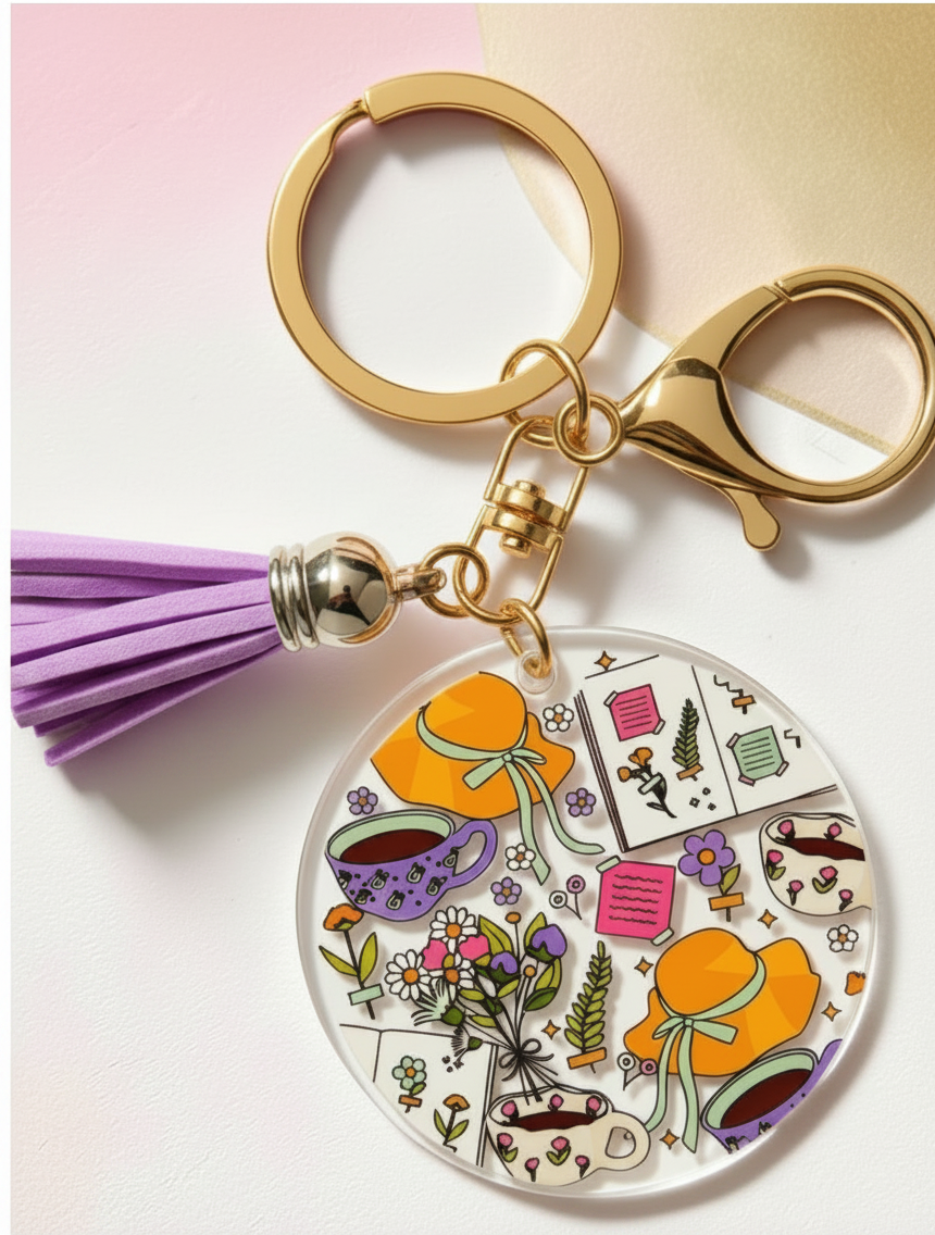 Garden Lover Keychain | Gardener Gift
