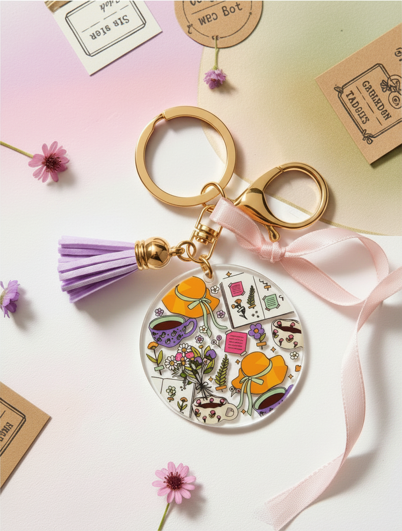 Garden Lover Keychain | Gardener Gift