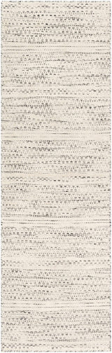Williford Wool Area Rug by Hauteloom featuring a textured, patterned design in neutral tones for cozy, stylish home decor.